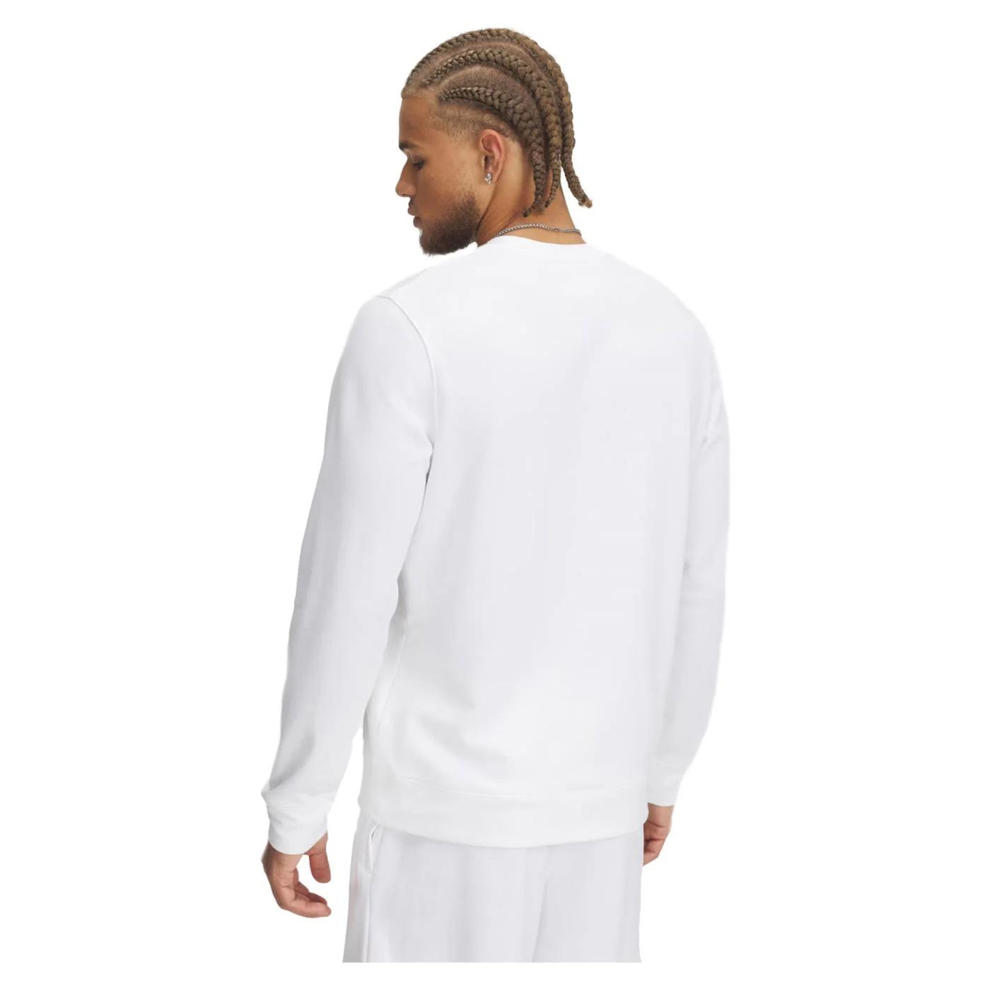 UNDER ARMOUR RIVAL TERRY LOGO CREW - Image 2