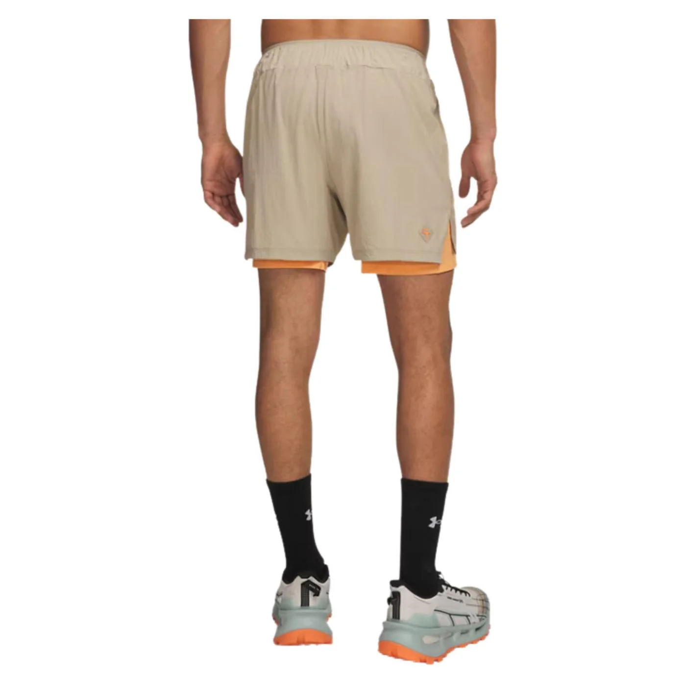UNDER ARMOUR TRAIL RUN 5 LINED SHORT - Image 2