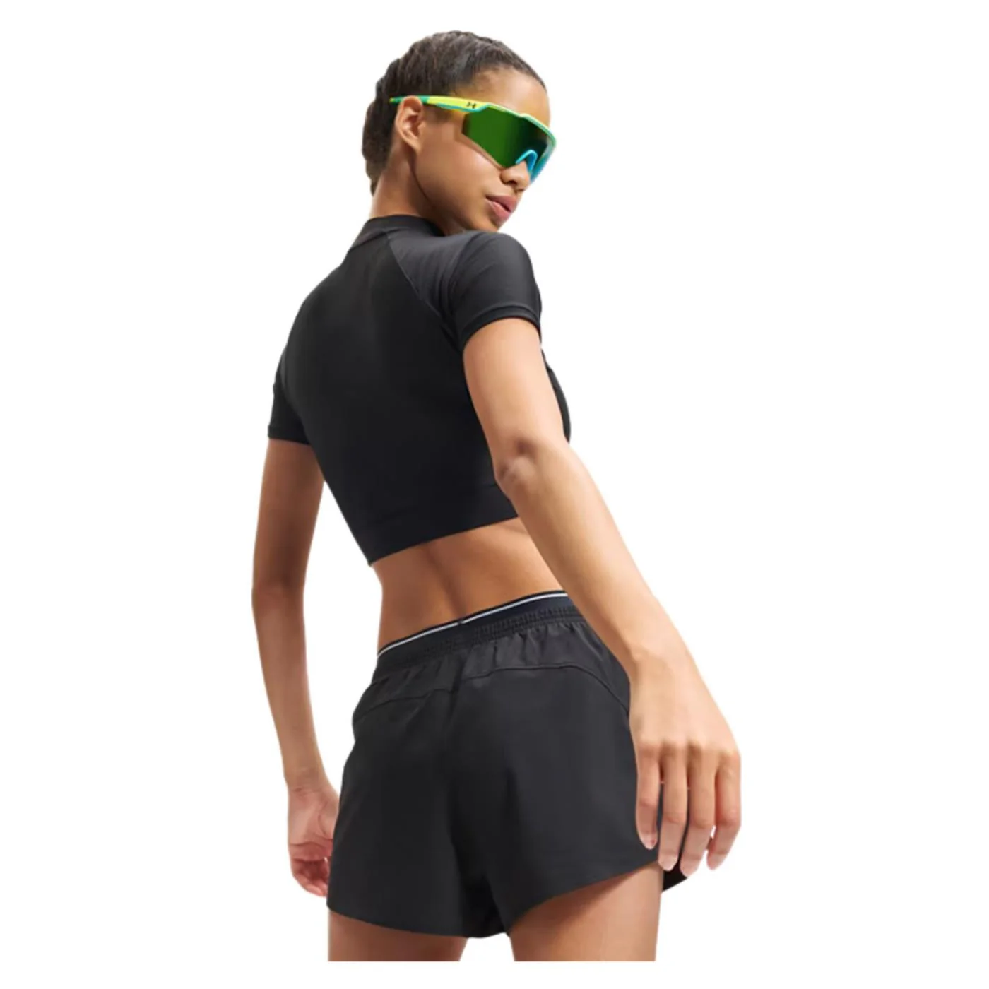 UNDER ARMOUR W HEATGEAR CROP MOCK TEE - Image 2