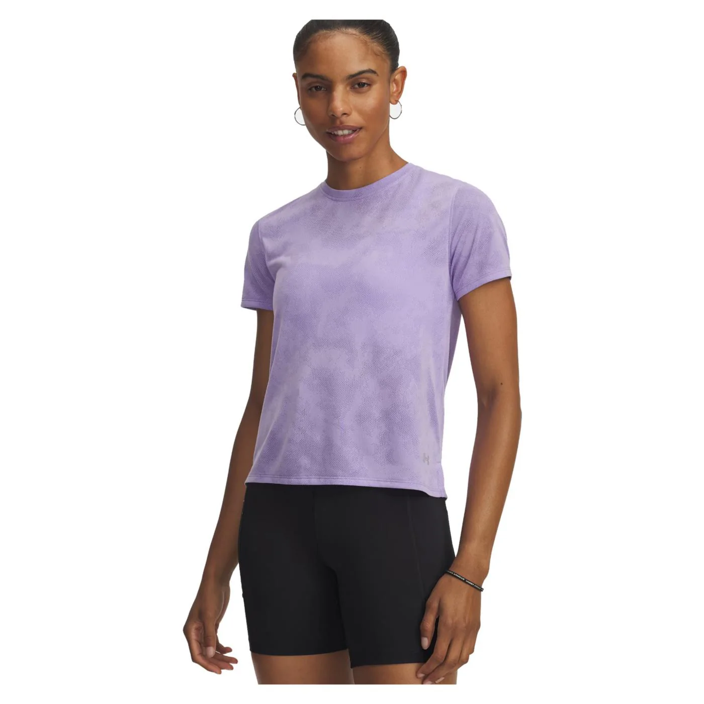 UNDER ARMOUR W LAUNCH JACQUARD SS TEE