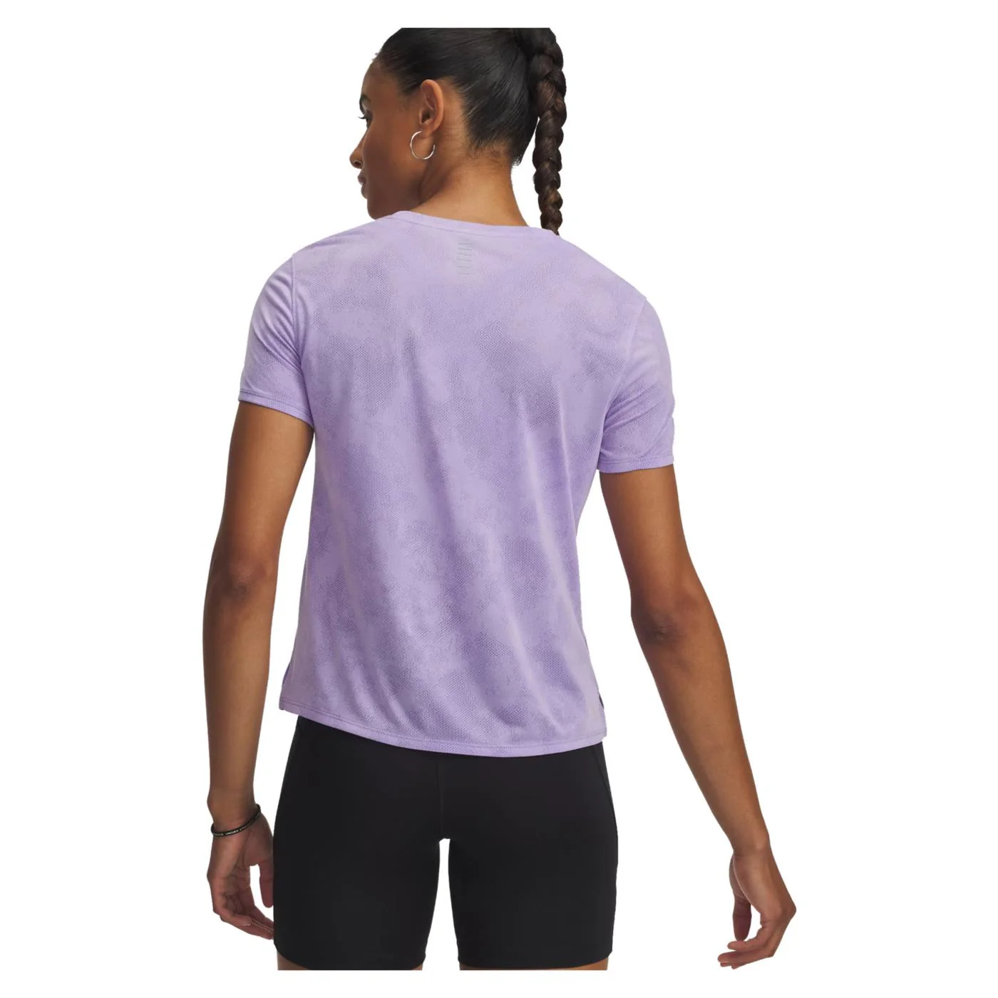 UNDER ARMOUR W LAUNCH JACQUARD SS TEE - Image 2