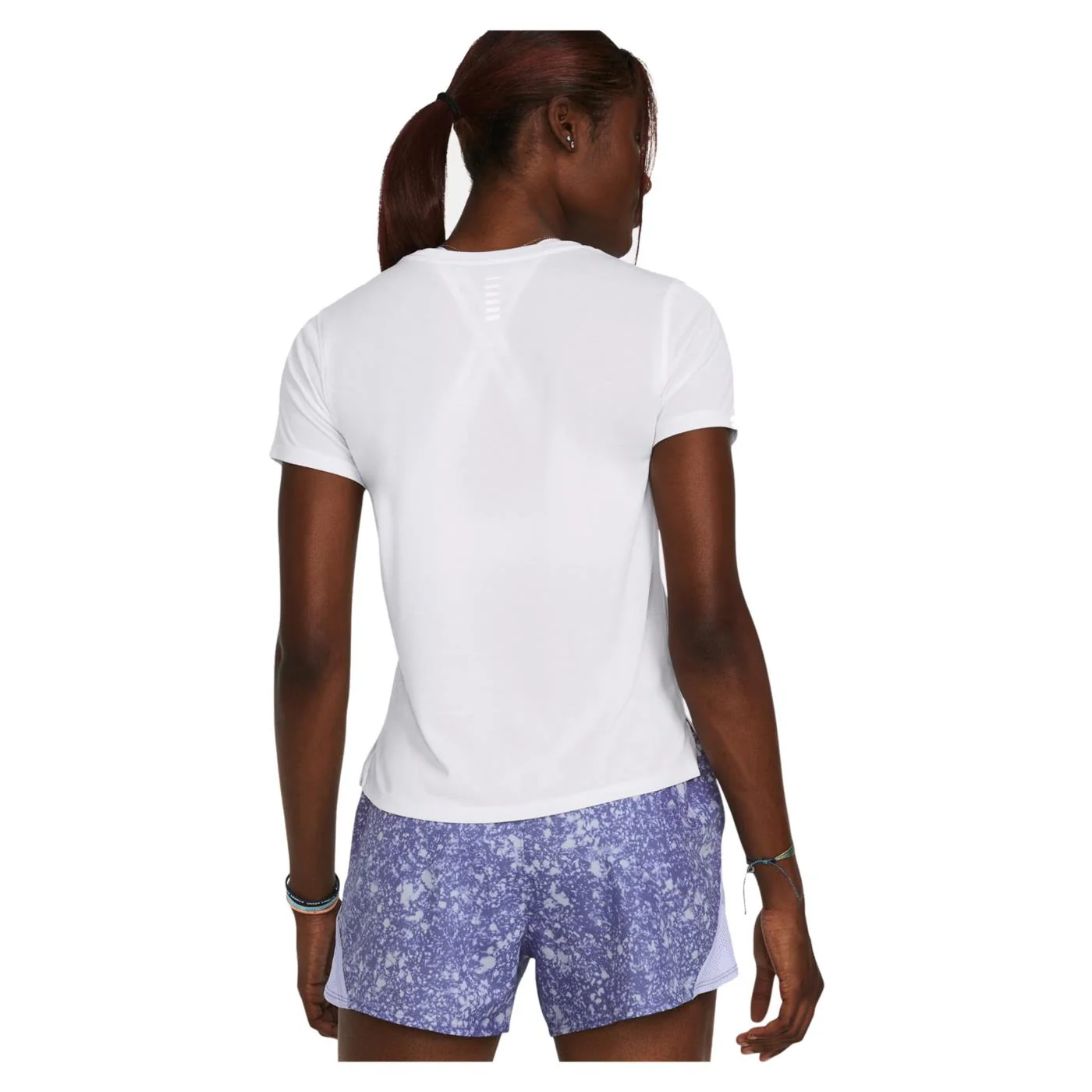 UNDER ARMOUR W LAUNCH SHORT SLEEVE TEE - Image 4