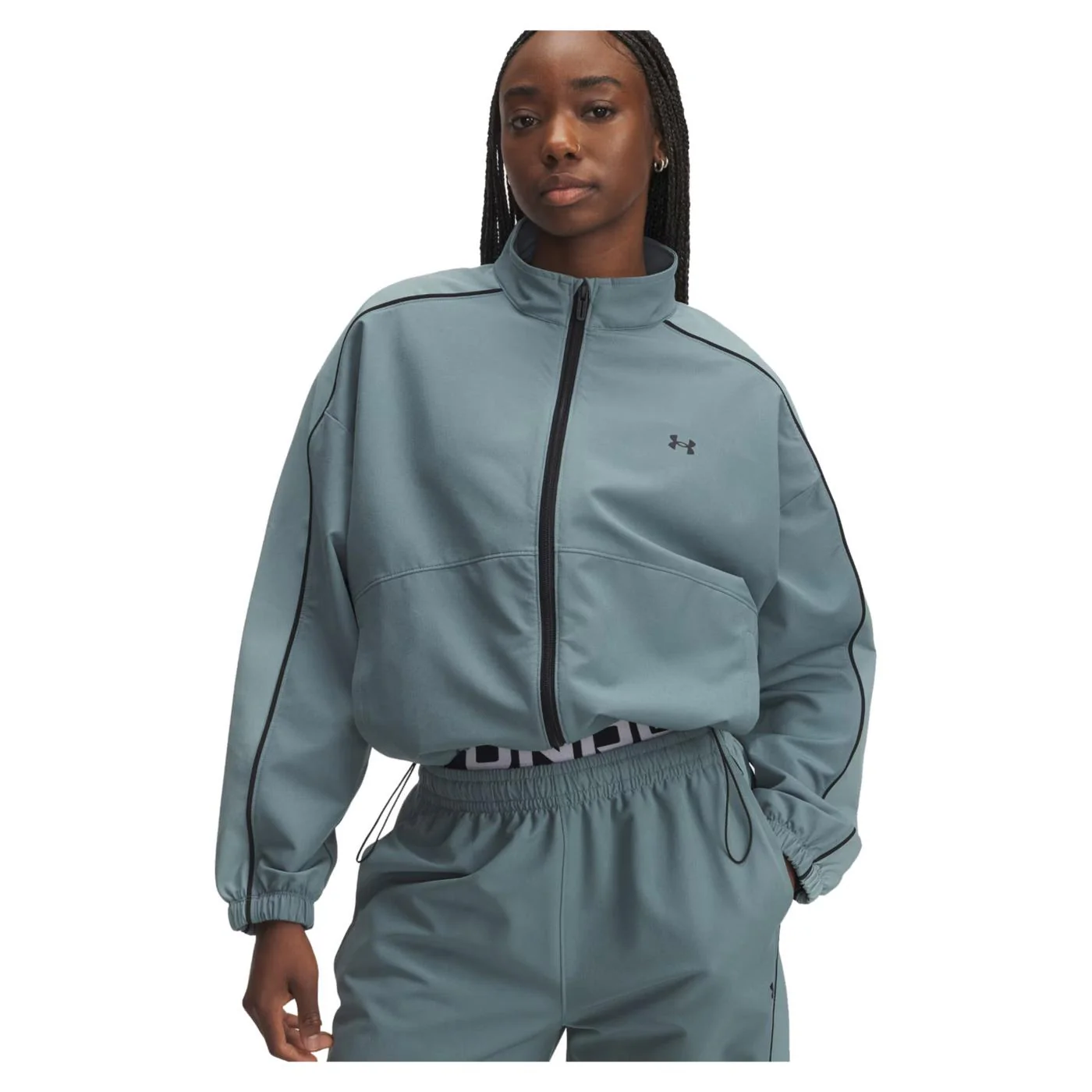UNDER ARMOUR W RIVAL SWOVEN JACKET