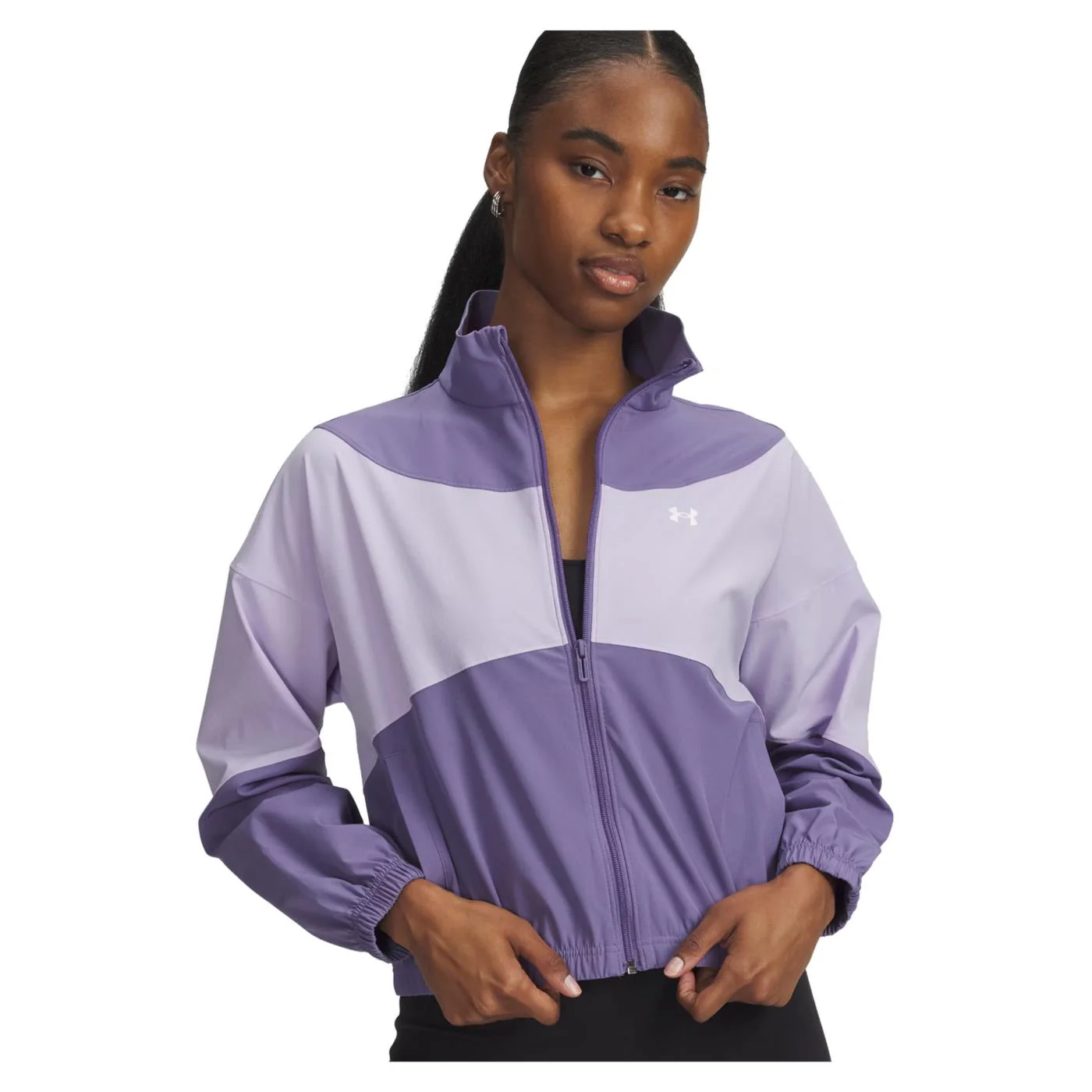 UNDER ARMOUR W RIVAL WOVEN JACKET