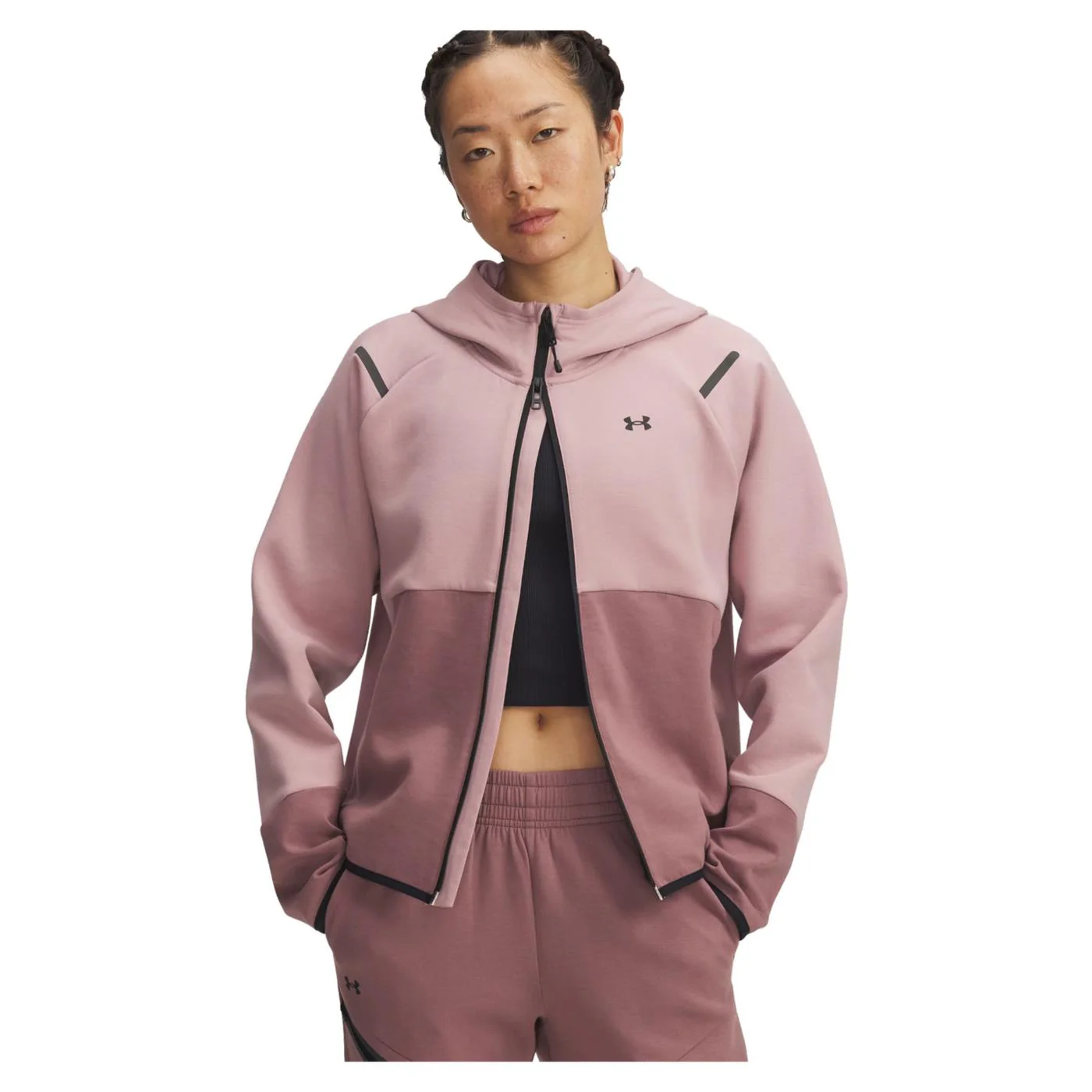 UNDER ARMOUR W UNSTOPPABLE FLEECE FZ