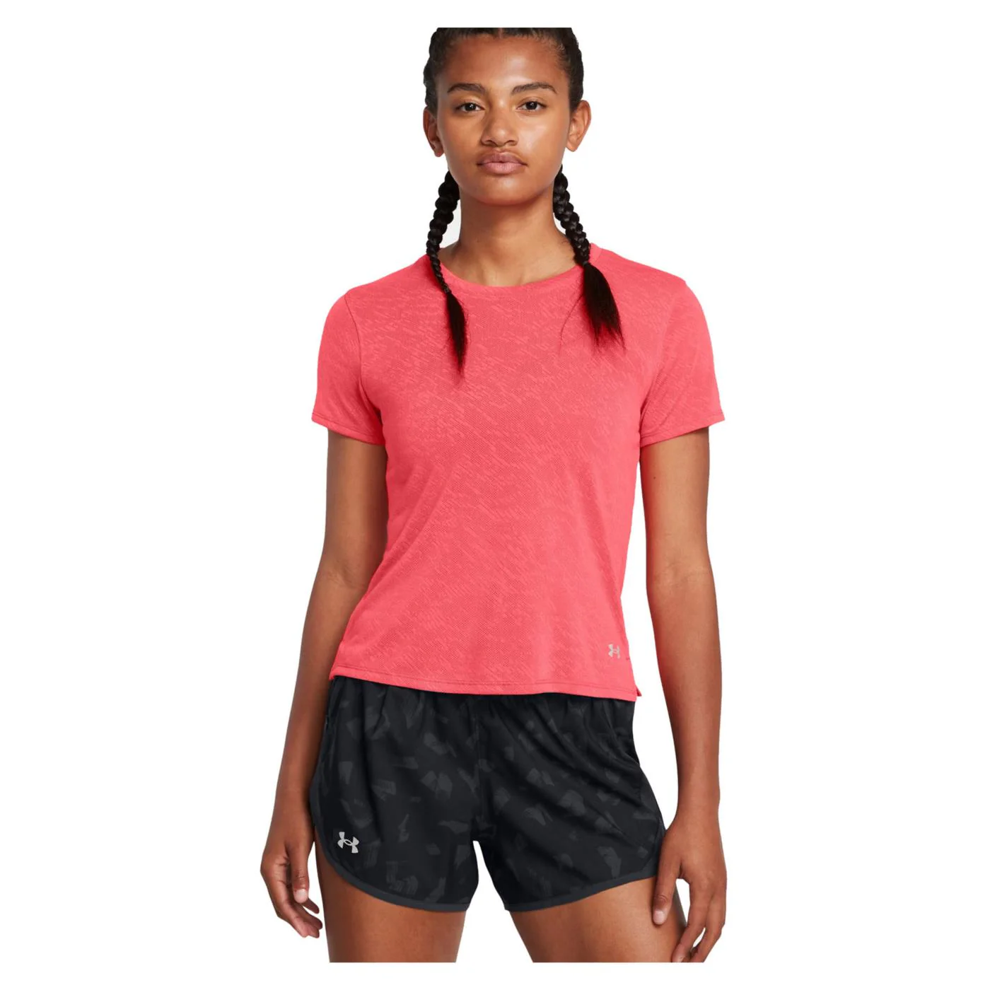 UNDER ARMOUR WOMAN LAUNCH CAMO SS TEE - Image 3